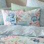 Logan & Mason Delia Blue Quilt Cover Set | Queen Bed