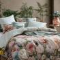 Logan & Mason Hydrangea Mist Multi Quilt Cover Set | Super King Bed