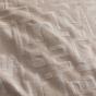 Platinum Cyprus Coffee Quilt Cover Set | Queen Bed