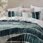Logan & Mason SeaHaven Teal Quilt Cover Set | Queen Bed