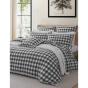 Private Collection Waverley Charcoal Quilt Cover Set | King Bed