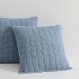 Platinum Cascade Slate European Pillow Sham