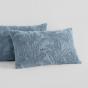 Platinum Tropica Slate Coverlet Set | Queen/King Bed