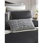 Davinci Tywin Black Long Filled Cushion | 30x50cm