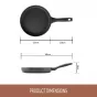 Essteele Per Domani Open French Skillet | 28cm