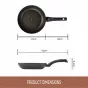 Essteele Per Salute Open French Skillet | 24cm