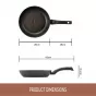 Essteele Per Salute Open French Skillet | 26cm
