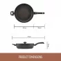 Essteele Per Salute Covered Saute Pan | 32cm/5.7L