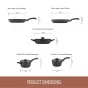 Essteele Per Salute Cookware Set | 5 Piece