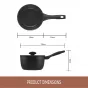 Essteele Per Domani Covered Saucepan | 20cm/2.8L