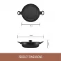 Essteele Per Domani Covered Sauteuse Pan | 30cm/5.5L