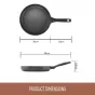 Essteele Per Domani Open French Skillet | 30cm