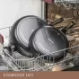 Essteele Per Domani Ceramic Nonstick Covered Wok | 30cm