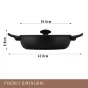 Essteele Per Domani Ceramic Nonstick Covered Sauteuse | 28cm/4L