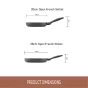 Essteele Per Domani Ceramic Nonstick Open French Skillet Twin Pack | 24/26cm