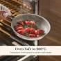 Anolon EverLast Ceramic Stainless Steel Nonstick Induction Open Fry Pan | 31cm