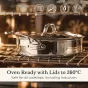 Anolon EverLast Tri-Ply Clad Stainless Steel Induction Covered Sauté Pan | 30cm/4.7L