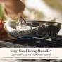 Anolon EverLast Tri-Ply Clad Stainless Steel Induction Open Stirfry Pan with Helper Handle | 32cm