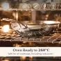 Anolon EverLast Tri-Ply Clad Stainless Steel Induction Open Stirfry Pan with Helper Handle | 32cm