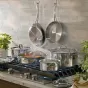 Anolon EverLast Tri-Ply Clad Stainless Steel Induction Cookware Set | 10 Piece