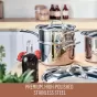 Essteele Eternita Stainless Steel Cookware Set | 4 Piece