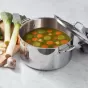 Essteele Eternita Stainless Steel Covered Stock Pot | 30cm/11.3L