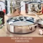 Essteele Eternita Stainless Steel Covered Sauteuse | 30cm/5.6L