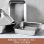 Essteele Clad Ovenware Rectangular Roasting Pan Large | 37x27x8cm