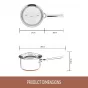 Essteele Per Vita Covered Saucepan | 14cm/1.2L