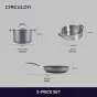 Circulon ScratchDefense A1 Nonstick Induction Cookware Set | 3 Piece