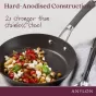 Anolon Endurance+ Nonstick Induction French Skillet 26cm & Covered Casserole 26cm/5.2L