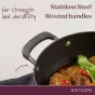 Anolon Endurance+ Nonstick Induction French Skillet 26cm & Covered Casserole 26cm/5.2L