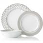 Noritake Eternal Palace Platinum Dinner Set | 12 Piece