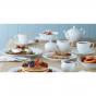 Noritake Arctic White Dinner Set | 12 Piece