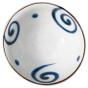 Omotenashi Uzukarakusa Oval Bowl | Set of 3