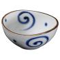 Omotenashi Uzukarakusa Oval Bowl | Set of 3
