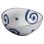 Omotenashi Uzukarakusa Oval Bowl | Set of 3