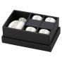 Omotenashi Doban Tamasudare Sake Set Matte White | Sake & 4 Cups