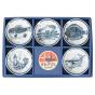 Omotenashi Sea Creatures Dishes 9.5cm | Set of 5