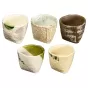 Omotenashi Yuzen Sankaku Tea Cup | Set of 5