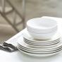Royal Doulton Gordon Ramsay Maze White Dinnerware Set | 12 Piece