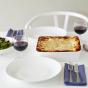 Royal Doulton Gordon Ramsay Maze White Dinner Plate 28cm | 4 Piece