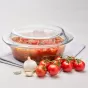 Pyrolux Glass Round Casserole with Lid | 29cm/2.5L
