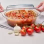 Pyrolux Glass Round Casserole with Lid | 29cm/2.5L