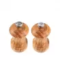 Peugeot Bistro Olive Wood Duo Salt & Pepper Mill | 10cm