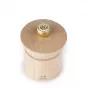 Peugeot Baya Wood Salt Mill Natural | 8cm