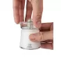 Peugeot Bali Acrylic Salt Mill White | 8cm