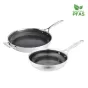 Pyrolux Pyrohex Fry Pan Set 2 Piece | 26 & 32cm w/ Handle