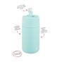 Avanti GoCup Brew Insulated Travel Cup 400ml | Sea Breeze Blue