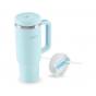 Avanti HydroQuench Insulated Tumbler with Two Lids 1L | Sea Breeze Blue
